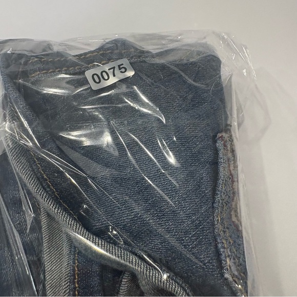 E-Land Denim Cutoff Shorts Juniors 11 Knit Pocket Y2K Festival - Picture 9 of 9